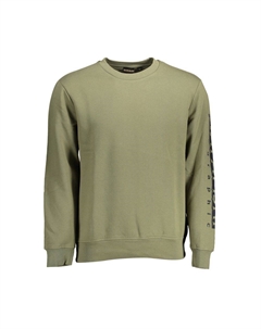 Зеленый хлопковый мужской свитер Napapijri