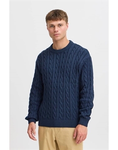 Пуловер Strick, синий Solid