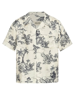 Рубашка с цветочным принтом, белый Zadig&voltaire