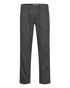 Тканевые брюки Regular Pants Ives, темно-серый Indicode jeans