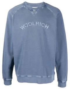 Толстовка с вышитым логотипом, синий Woolrich