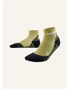 Треккинговые носки light merino low cut с компрессией, оливковый Cep