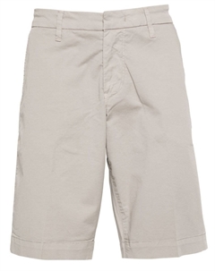 Поплиновые шорты чинос, серый Fay