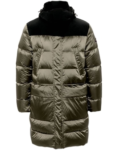 Утепленная парка с капюшоном, зеленый Paul & shark