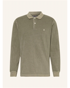 Рубашка-поло из джерси стандартного кроя, оливковый Marc o'polo