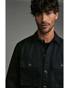 Куртка из 100% хлопка с двумя карманами, черный Next