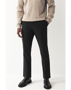 Брюки чиносы с элегантной текстурой, черный Next