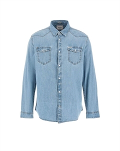 Рубашка, синий Guess