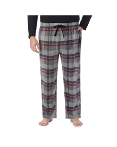 Флисовые ночные брюки Big & Tall, цвет Grey Plaid Cuddl duds