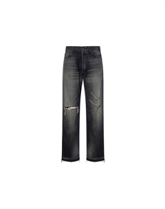 Джинсы мужские черные, черный Celine