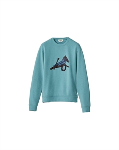 Толстовка мужская голубая Hermes, голубой Hermès