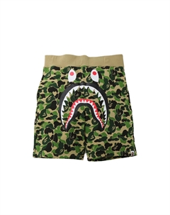 Повседневные шорты Shark Series для мужчин, зеленый A bathing ape®
