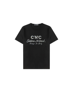 Футболка New Order & Classics Series для мужчин C'N'C, черный C'n'c' costume national