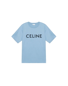 Футболка мужская синяя, синий Celine