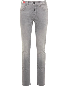 Джинсы 5 Pocket Cazzolla, серый Carlo colucci