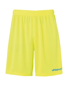 Шорты CENTER BASIC, цвет fluo gelb/radar blau Uhlsport