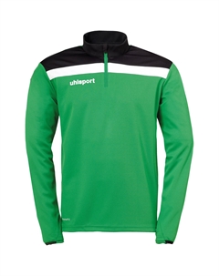 Рубашка 1/4 ZIP TOP OFFENSE 23, зеленый/черный Uhlsport