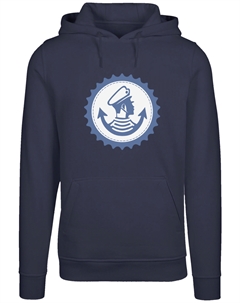 Пуловер Hoodie Knut und Jan Hamburg, темно синий F4nt4stic