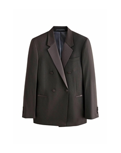 Пиджак REGULAR FIT DOUBLE BREASTED TUXEDO, коричневый Next