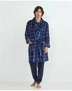 Мужской полярный халат в стиле фэнтези, синий Dustin