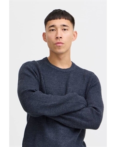 Пуловер Strick, синий Blend