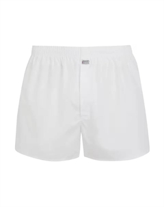 Однотонные мужские трикотажные боксеры средней посадки, белый Jockey