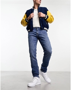 Джинсы Loom Slim Fit In Mid Wash, синий Only & sons