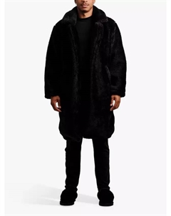 Тренчкот Unisex Oversized Sherpa, черный Ony