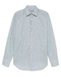 Рубашка в клетку, зеленый Canali