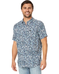 Рубашка Motions Short Sleeve Woven, синий Rip curl