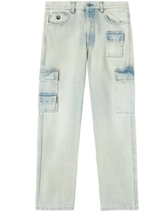 Джинсы карго, синий Ambush