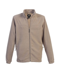 Мужская флисовая куртка с молнией во всю длину, цвет Khaki Gioberti