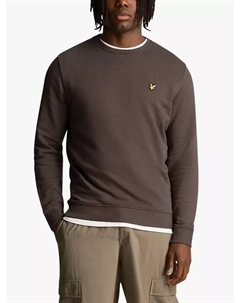 Толстовка Logo Crew Neck Cotton, цвет gunmetal Lyle & scott