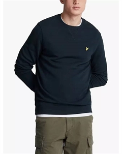 Толстовка Logo Crew Neck Cotton, цвет dark navy Lyle & scott