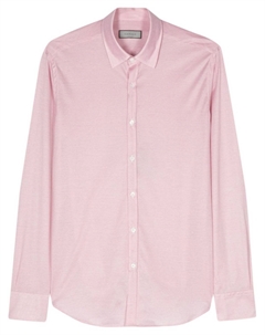 Рубашка с длинными рукавами, розовый Canali