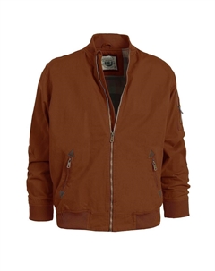 Мужская спортивная куртка из твила с молнией и полной молнией, цвет Copper Gioberti