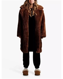 Тренчкот Unisex Oversized Sherpa, цвет chocolate Ony