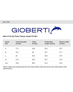 Мужская флисовая куртка с молнией во всю длину, цвет Turquoise Gioberti