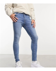 Джинсы Design Power Stretch, голубой Asos
