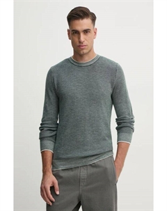 Свитер EARLE из смесовой шерсти, зеленый Guess