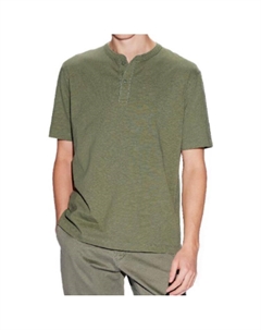 Рубашка поло мужская оливковая, оливковый Uniqlo