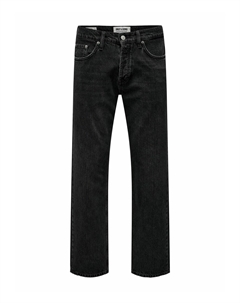 Джинсы прямого кроя ONSEDGE, цвет Black Denim Only & sons