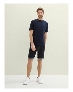 Джинсовые шорты, темно-синий Tom tailor