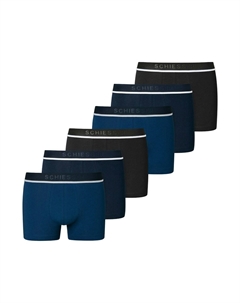 Трусики 6ER PACK, темно-синий Schiesser