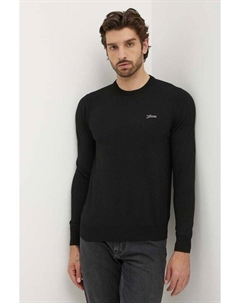 DANIEL свитер из смесовой шерсти, черный Guess