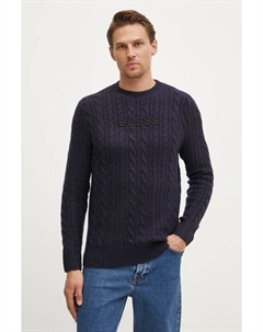 ЭЛВИН свитер из смесовой шерсти, темно-синий Guess