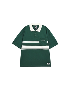 Рубашка поло мужская лесная зеленая, зеленый Adidas