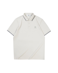 Мужская рубашка-поло с изображением китайского дракона, красный Hla