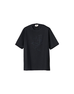 Футболка мужская темно-синяя Hermes, темно-синий Hermès