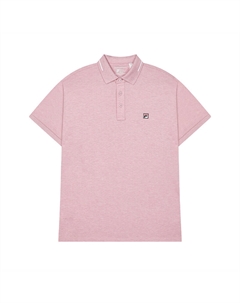 Рубашка поло мужская фиолетовая розовая цветочная зола, розовый Fila